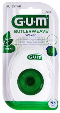 Gum Butlerweave Zahnseide Mint 55m
