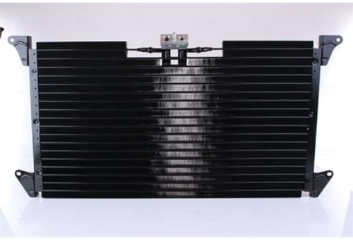 NISSENS 94539 Klimakondensator Klimaanlage Auto mit Stickstofffüllung ohne Trockner Kompatibel mit SCANIA 4 - series 1380374 351300191 1449779