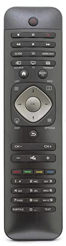 Remote Control for Philips 6100 Series Ambilight 3D HD Smart LED TV