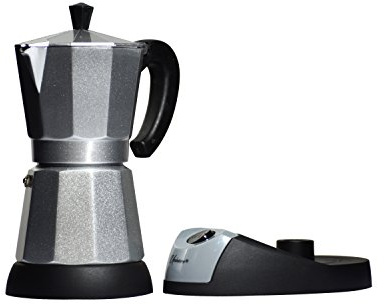 Uniware Electric Bialetti Moka Espresso Maker 6 Cups