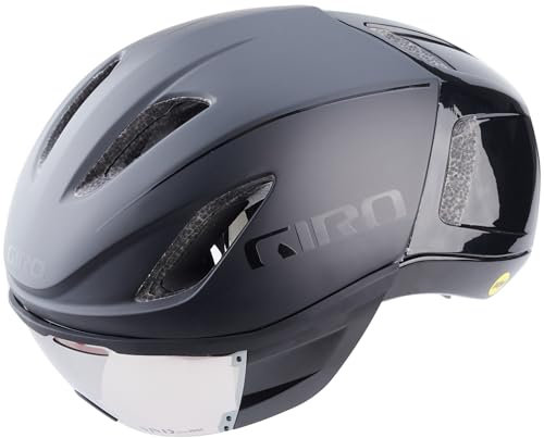 Giro Unisex – Erwachsene Vanquish MIPS Fahrradhelm, Matte Black/Gloss Black, M