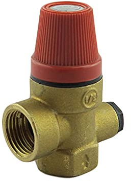 HTS - Caleffi Boiler Pressure Relief Valve (PRV) Female D 1/2 Boiler PRV 313430