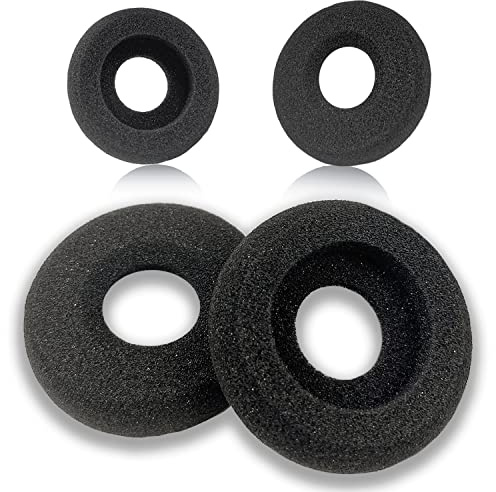 Ear Cushions for Plantronics Headset Earpads Replacement Foam Ear Pad Designed for Plantronics HW251N HW261N HW510 HW520 Blackwire C320 3210 3220 3320 Jabra PRO 920 Biz 1500 GN2000 Headphones (4 Pack)