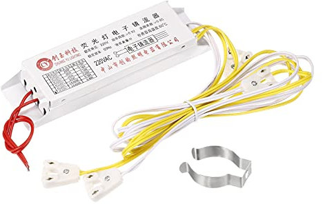 PATIKIL Electronic Ballast, 220V AC 24/55-Watt T8 Fluorescent Tube Universal Ballast Tube Instant Start with 4 Interface, White