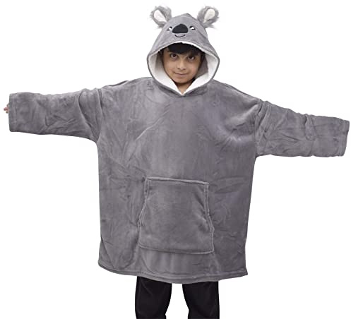 A2Z 4 Kids Animal Oversized Hoodie - Snuggle 957 Koala Kids 7-13
