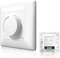 Klarlight LED Dimmer Schalter 5–300W Unterputz Drehdimmer 230V Dimmschalter für Dimmbare LED und Halogen-Leuchtmittel, Memory Funktion AC110-240V Ein/Aus Drücken 5 Jahre Garantie