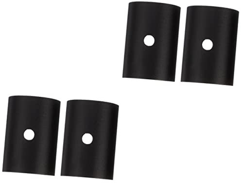 Garneck 2paare Lenkeradapter Leichtgewichtiger Fahrradlenker-umrüstsatz Stabiler Handbarkonverter Für Bessere Radfahr-Erfahrung Zubehör Für Fahrräder Schwarz