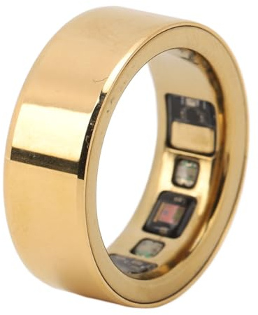 Anillo de Salud Inteligente, Anillo de Seguimiento de Salud Resistente Al Agua IPX8, Anillo Inteligente con Conteo de Pasos para Temperatura del Ritmo Cardíaco (N° 18)