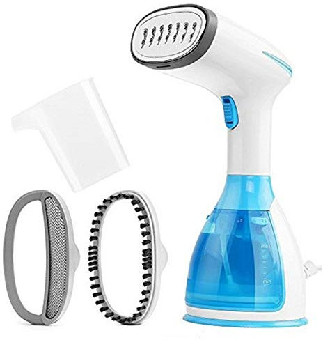 JINGFENG Vaporizador de tela portátil de 1500W para ropa, vaporizador de 280 ml, plancha de vapor manual, removedor de arrugas de planchado portátil, 15 s