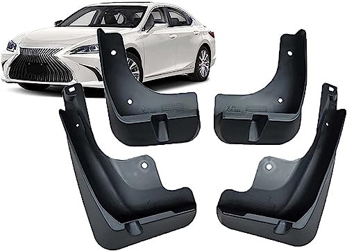 SaVgu Parafango Kit paraspruzzi for Auto Parafango parafango for Lexus ES 2018-2021 Paraspruzzi Anteriori e Posteriori Personalizzati Stampati Paraspruzzi Parafanghi Accessori Auto Set da 4 Pezzi