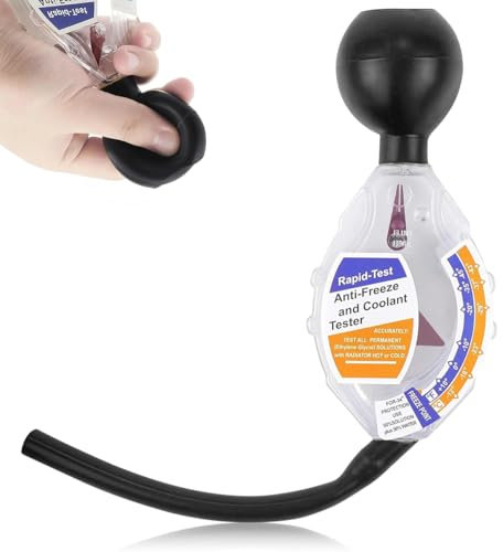 KFZ Frostschutzprüfer, Auto Kühlmitteltester,Frostschutz Tester bis Zu -43°C,Kühlerfrostschutz Messgerät,Frostschutzprüfer Frostprüfer Detektor für Kraftfahrzeuge Zubehör,Autoreparaturwerkzeuge