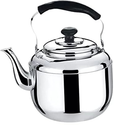 Cabilock Hervidor Inoxidable Silbante Para Cocina Para Inducción y Gas Hervidor De Agua Para