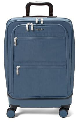Baggallini Set Wave 22” 4 Wheel Hybrid Carry-On Luggage - Lightweight Carry On Suitcase with Wheels