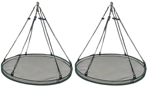 QUXVUIS Universal Vogelfutterschale zum Aufhängen für die Terrasse im Freien. Hängende Vogelfutterschale. Universal Fänger für Wildvögel.