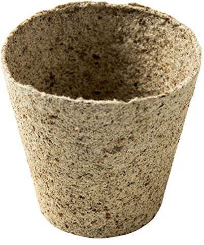 Nutley's 50 Jiffy 6cm & 8cm Peat-Free Indoor/Outdoor Plant Pots, 25 of each