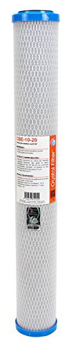 Waterconcept Cartouche Charbon Actif 20 - 10µm - Crystal Filter CBE-10-20