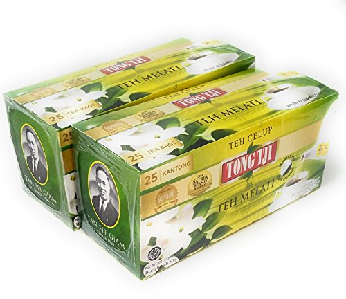Tong Tji Jasmine Tea 25-ct, 50 Gram (Pack of 2)
