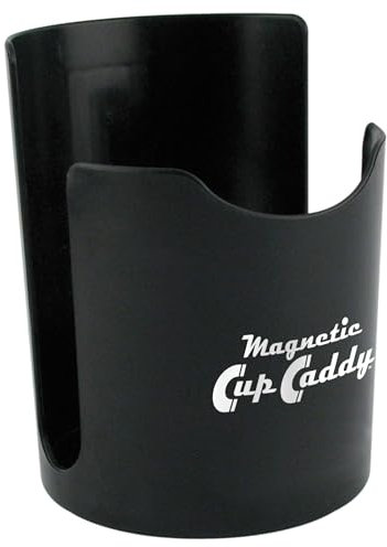 Master Magnetics 7583 Magnetic Cup Caddy Holder - Black - Keep Your Favorite Beverage at Hand