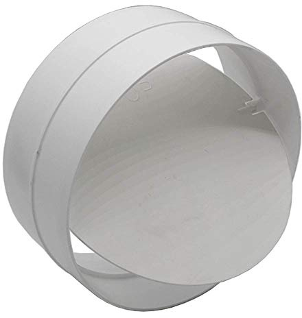 Kair 150mm Round Duct Connector with Backdraught Shutter