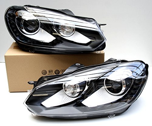 Volkswagen Original VW Ersatzteile VW Xenon + LED Golf 6 VI Scheinwerfer Tagfahrlicht, Original VW