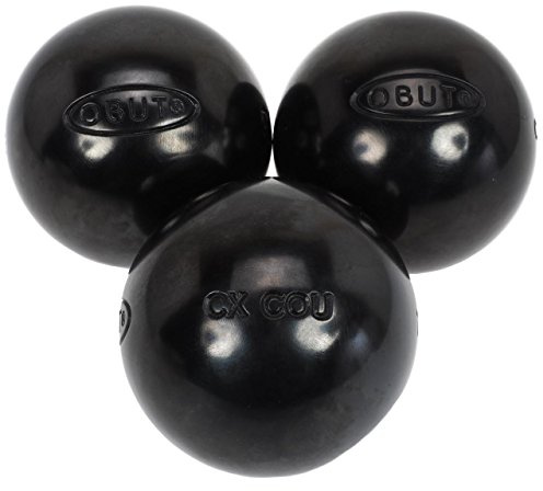 OBUT Schwarze Kugel Cx Hals – 75 mm – 700 g – glatt