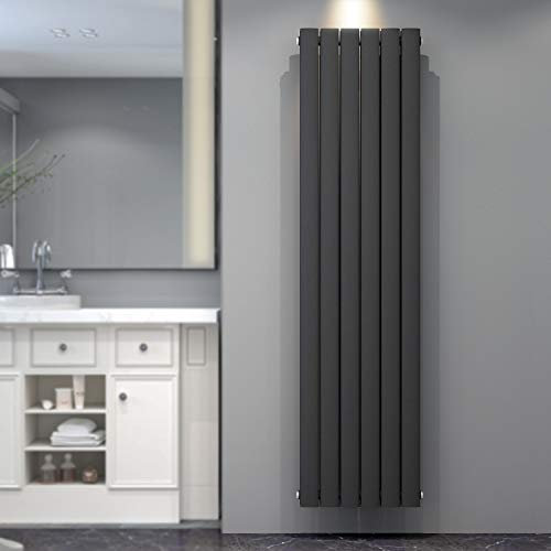 ELEGANT Radiatore piatto di design, 1800 x 462 mm, Antrazit a doppio strato, radiatore verticale a pannello