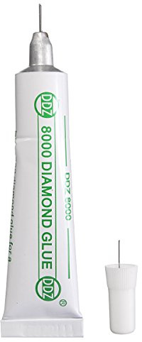 TuToy 10Ml Ddz8000 Pegamento Transparente Secado Lento Pegamento Plástico De Metal Para Joyería De Diamantes