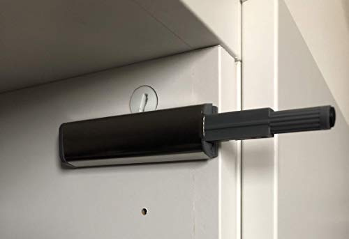 3er-Set Drucktüröffner (Türdämpfer) für Schranktüren und Schubladen - Push to open - mit Magnet - passend auch für die Küchenmöbelserie „METOD“