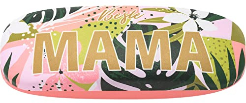 GRUSS & CO Brillenetui mit Motiv Mama | Hartschalen-Etui, 17,5 cm x 6 cm | Geschenk, Geburtstag, Muttertag | 47966