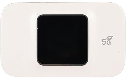 Punto de Acceso WiFi Móvil 4G, Dispositivo de Punto de Acceso WiFi Desbloqueado con Pantalla LED, Punto de Acceso MiFi Móvil Compatible con 10 Conexiones de Dispositivos