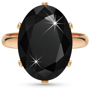 Linawe Ringe Frauen, Falscher Diamant Moissanite Ring Verstellbar, Grosse Fingerring Damen, Kupferringe Sind in Drei Gold-, Roségold- und Silbertönen Erhältlich