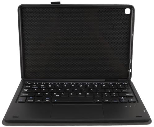 Yanmis Touchpad Keyboard Case for Fire HD 10 10 Plus 10.1 Inch 2021 2023, Detachable WL Bluetooth Keyboard Cover with Pen Holder, Tablet Keyboard Cover with Touchpad, Adjustable Angle