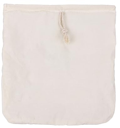 HOMOBABE Sacs à Filtre Coton Réutilisables Sacs Mousseline Pour Lait De Noix Yaourt Et Jus Filtre Alimentaire Avec Cordon De Serrage Facile Maille Fine Pour Fromage Et Café