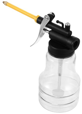 SOPOTUTU Oil Bottle Engine Oil Dispenser Car Oiler Can Spout Refillable Liquid Container for Vehicle Maintenance
