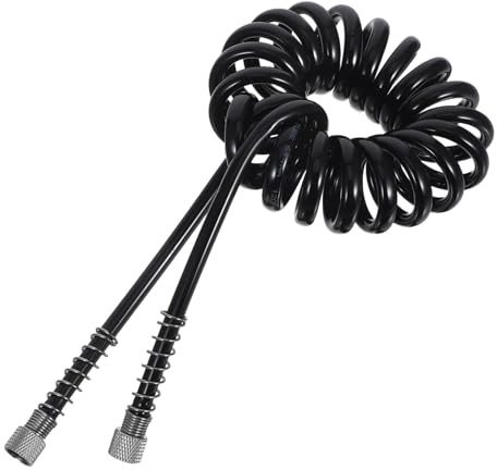 Mobestech Schlauch für Hydro porenreiniger Gesichtspflegegerät Langlebiger Sprühschlauch mit Federspirale Präzise Gefertigt für Stabile Verbindung Geeignet für Beauty zubehör und