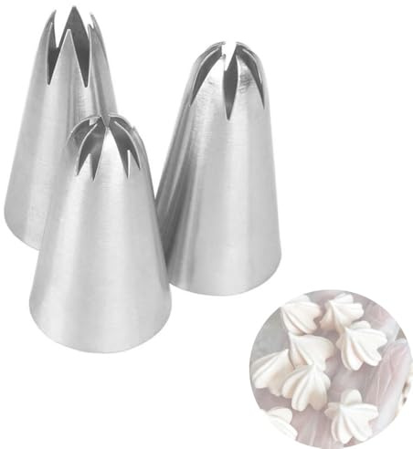 Nozzles Piping Tips Montblanc Squeezer Pastry Bags Pastry Tools Shoe Cream Baking 304 Stainless Steel Cake Decorating Medium Tool