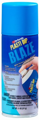 PLASTI DIP SPRAY BLAZE BLUE FLUO 311 GR 11Oz. 100% ORIGINAL AMERICAN