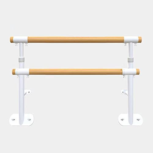 Studio-Ballettstange, Wandmontage, einlagig, doppellagig, Ballettstange, für Kinder und Erwachsene, Heimtanz, Fitness (B 2 m)