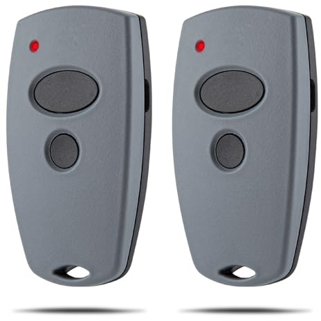 pepape 2 Stück für Marantec Digital 302, 304, 382, 384, 313 321 868,3MHz | Kompatibel mit Marantec Handsender mit 868MHz Multi-Bit, Garagentoröffner Fernbedienung Inklusive Detaillierter Anleitung