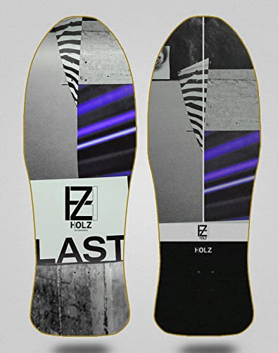 Holz Monopatin Skateboard Surfskate Deck Picta Blue Drag 10x30