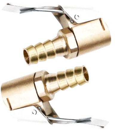 CGEAMDY 2 Stück Autoventil Hebelstecker Air Chuck, Messing Reifen Ventil Luftpumpe Clip, Druckluft Reifenfüllnippe, Auto Druckluft Ventilstecker Reifenventile(40x8mm)