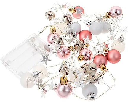 HOMSFOU 2 Stk Wunsch flasche Lichterkette Weihnachtsgirlande mit Lichtern Weihnachtsbeleuchtung weihnachtsdeko fairy lights Weihnachts-Hängelichter weihnachtliche Lichtdekoration LED-Licht