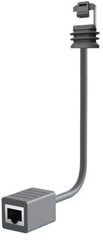 Starlink Adaptateur Ethernet pour Satellite Rectangulaire Gen3 V3 - Câble de Rechange Gen 3 Convertisseur RJ45 - Connecteur Femelle (RJ45-côté)