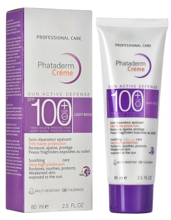 Sunscreen SPF 100+, Sun Cream Face SPF 100 PA+++, Ultra Light UV Protetion Face Sunscreen, Very High Protection Suncream Factor 100, Long-Lasting Sun Care Sun Screen
