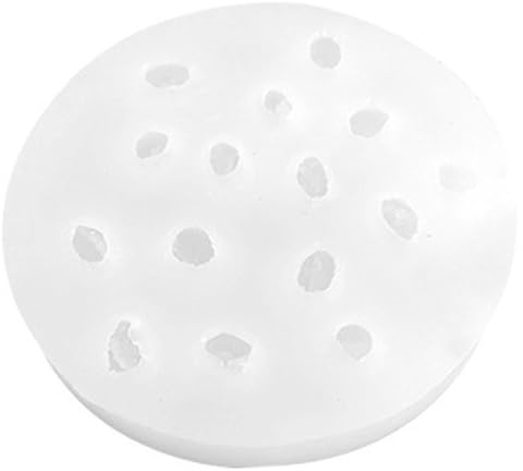 Silikonformen zum Backen, 2, 8 -Durchmesser -Kaffeebohnen -Silikon -Backform, leicht zu reinigende realistische Kaffeebohnenform -Backware für Kerzen, Seifen und Pralinen.
