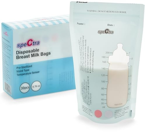 Spectra - Sacchetti monouso pre-sterilizzati per latte materno (30 pezzi)