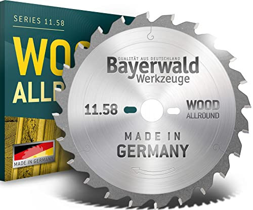 Bayerwald - HM Kreissägeblatt für Holz - Ø 305 mm x 2.6 mm x 30 mm | WZ negativ (32 Zähne) | für Kapp- & Gehrungssägen | Kombinebenlöcher