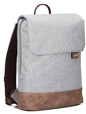Damen Rucksack Olli OR150 Daypack 8 Liter robust strapazierfähig wasserabweisend Rückenpolsterung Hauptfach mit Reißverschluss Geheimfach Handyfach Einsteckfächer Laptopfach gepolstert (ice)