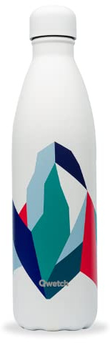 Qwetch - Altitude Thermosflasche - Weiß 750ml - 24 Stunden kalt und 12 Stunden warm - dicht, BPA-frei & wiederverwendbar