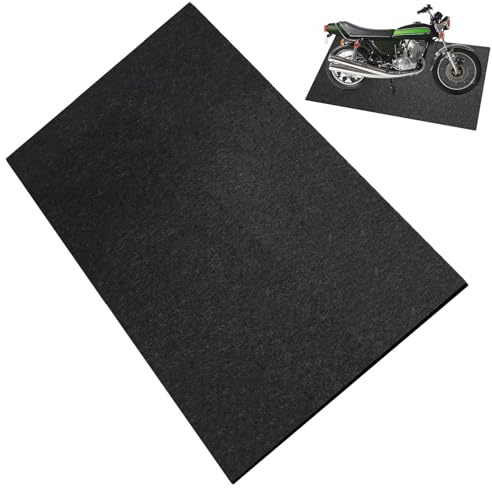 Alfombrilla de aceite para debajo del coche, impermeable, antideslizante, protección del suelo, lavable, absorbente de aceite, para talleres de reparación de automóviles, cubos de basura